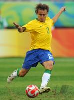 FUSSBALL  Olympia 2008   Viertelfinale  Maenner   Brasilien - Kamerun