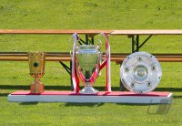 Fussball 1. Bundesliga 2013/2014:  Fototermin beim  FC Bayern Muenchen