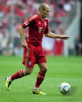 Fussball 1. Bundesliga, Saison 2011/2012:  Arjen Robben (FC Bayern Muenchen