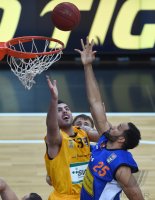 Basketball 1. Bundesliga 14/15 Hauptrunde:  Walter Tigers Tuebingen - Mitteldeutscher BC