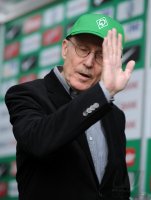 Fussball 1. Bundesliga, Saison 2011/2012: SV Werder Bremen - FC Bayern Muenchen