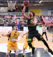 Basketball 1. Bundesliga 16/17 Hauptrunde: Walter Tigers Tuebingen - MHP Riesen Ludwigsburg