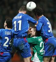 Fussball UEEA CUP ACHTELFINALE: Bremen - Glasgow