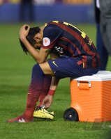 FUSSBALL International COPA DEL REY 13/14:  Neymar (Barca)