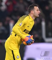 FUSSBALL SERIE A 2017/2018: Torwart Samir Handanovic (Inter Mailand)