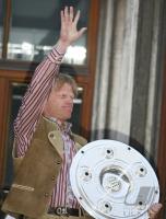 Fussball 1. Bundesliga: Meisterfeier FCB Marienplatz;Kahn