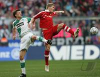 Fussball 1. BL Bayern-Bremen; Zweikampf