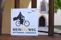 Startpunkt Radpilgerweg Rottenburg - Einsiedeln (Schweiz)