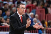 Basketball 1. Bundesliga 2013/2014:  Walter Tigers Tuebingen - Brose Baskets Bamberg