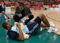 Basketball 1. Bundesliga 2005/2006 Walter Tigers Tuebingen - Alba Berlin Walter Tigers - Alba