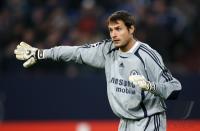 Fussball, Champions League: Chelsea, CUDICINI