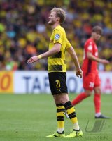 Fussball DFB Pokal Halbfinale 17/18: Andre Schuerrle (Borussia Dortmund) nachdenklich