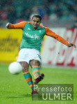 Fussball 1. Bundesliga: Werder, AILTON Einzelaktion