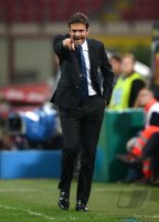 FUSSBALL SERIE A: Trainer Andrea Stramaccioni (Inter Mailand)