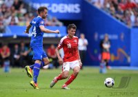 Fussball International Europameisterschaft 2016: Island - Oesterreich