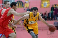 Basketball 1. Bundesliga 2013/2014 Testspiel: Walter Tigers Tuebingen - Antwerpen Giants