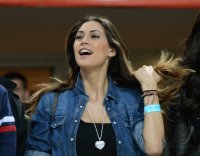FUSSBALL International SERIE A 2011/2012:  Melissa Satta Freundin von Kevin Prince Boateng (AC Mailand)