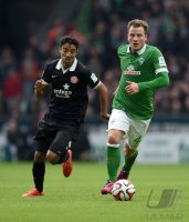 Fussball, 1. Bundesliga  Saison 2014/2015: SV Werder Bremen - FSV Mainz 05
