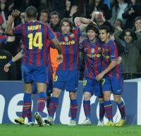 FUSSBALL  International CHL 09/10 :  JUBEL FC Barcelona