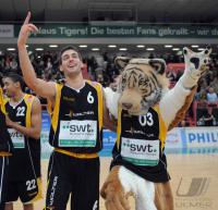 1. Basketball Bundesliga  08/09  Walter Tigers - Artland Dragons