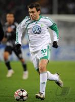 FUSSBALL CHAMPIONS LEAGUE: Wolfsburg, MISIMOVIC Einzelaktion