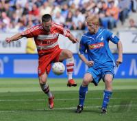 Fussball 1. Bundesliga 2008/2009  TSG 1899 Hoffenheim - FC Bayern Muenchen