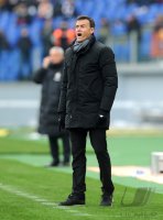 FUSSBALL SERIE A: Trainer Luis Enrique (AS Rom)