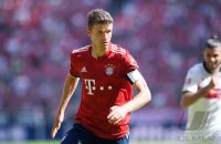 Fussball 1. Bundesliga Saison 17/18: FC Bayern Muenchen -  VfB Stuttgart