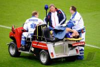 FUSSBALL EURO 2008: VERLETZUNG RIBERY (Frankreich)