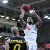 Basketball 1. Bundesliga 17/18 Hauptrunde: Walter Tigers Tuebingen - BG Goettingen