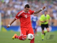 FUSSBALL 1. Bundesliga 13/14: Mario Mandzukic (FC Bayern Muenchen)