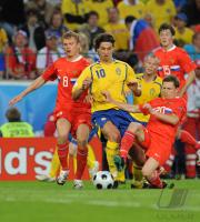 FUSSBALL EURO 2008: Russland - Schweden