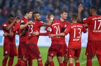 Fussball 1. Bundesliga Saison 15/16: FC Schalke 04 - FC Bayern Muenchen