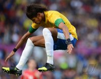 FUSSBALL Olympia 2012 Maenner: Brasilien - Weissrussland