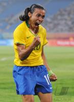 FUSSBALL  Olympia 2008   Vorrunde  Frauen   Brasilien - Korea DVR