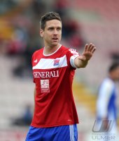 Fussball 3. Bundesliga : Torben Hoffmann  (Unterhaching)