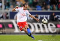 FUSSBALL 1. BUNDESLIGA: Hamburg, MATHIJSEN Einzelaktion