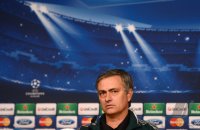 FUSSBALL INTERNATIONAL  CHL ACHTELFINALE 12/13: Trainer Jose Mourinho (Real Madrid)