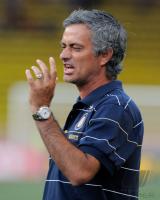 FUSSBALL SERIE A:  Trainer  Jose Mourinho (InterMailand)