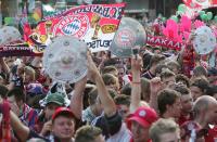 Fussball 1. Bundesliga: Meisterfeier FCB Marienplatz