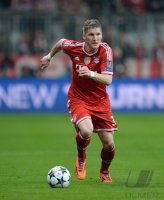 Fussball International CHL Saison 13/14: Bastian Schweinsteiger (FC Bayern Muenchen)