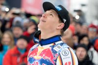 Ski Alpin Kitzbuehel 2018; Abfahrt Sieger Thomas Dressen (GER)