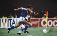 Fussball WM 1990 FINALE: Deutschland - Argentinien