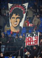 FUSSBALL SERIE A: FANPLAKATE fuer KAKA (AC Mailand)