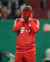 FUSSBALL DFB POKAL  Saison 2012/2013:  Bastian Schweinsteiger (FC Bayern Muenchen)