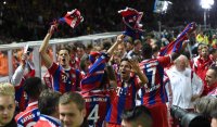 Fussball Pokalfinale 13/14: TEAMJUBEL FC Bayern Muenchen