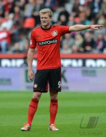 Fussball 1. Bundesliga, Saison 2012/2013:  Bayer 04 Leverkusen - Borussia Moenchengladbach