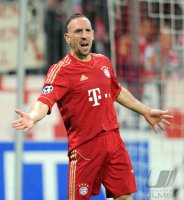 FUSSBALL INTERNATIONAL  CHL Viertelfinale 11/12: Franck Ribery (FC Bayern Muenchen)