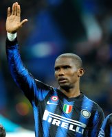 Fussball Champions League  Saison 2010/2011:  Samuel Eto'o , Eto  (Inter)