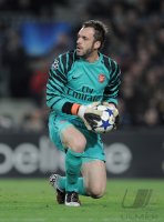 Fussball CHL  Saison 2010/2011: Torwart Manuel Almunia (Arsenal)